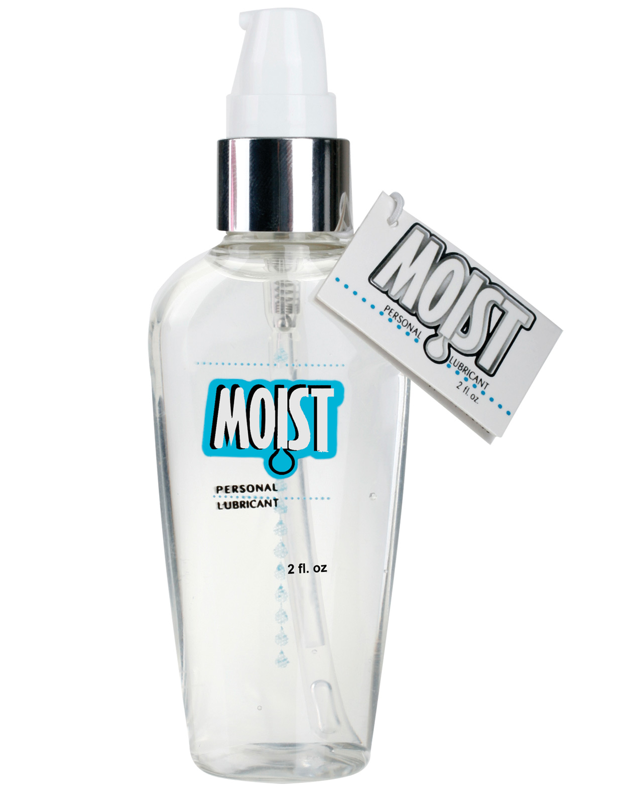 Moist Lube - 2 oz Pump Bottle.