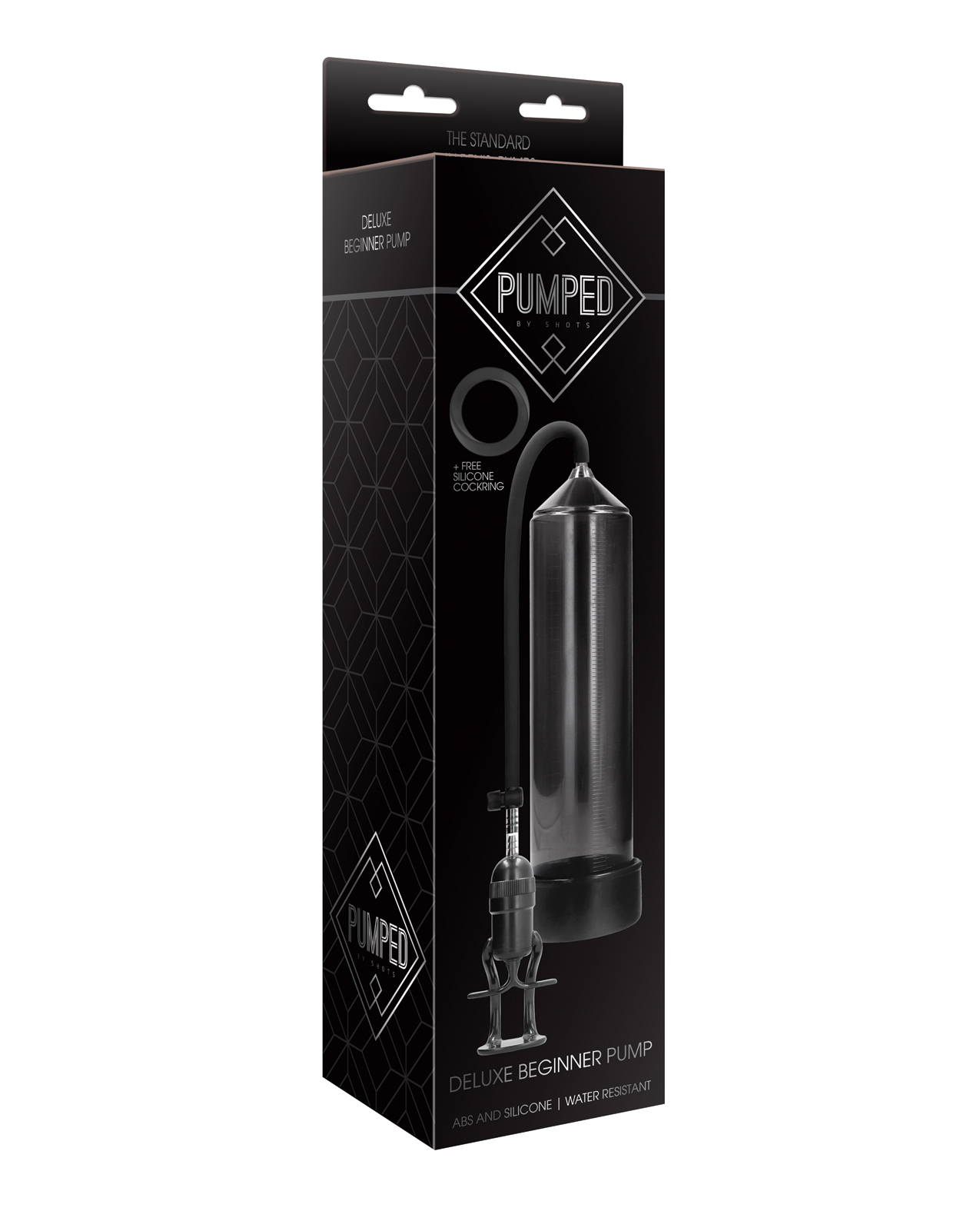 Shots Pumped Deluxe Beginner Pump - Black - Caliente Adult